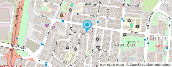 מפת הגעה אל ד"ר סגל שרית