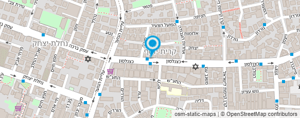 מפת הגעה אל מוצא יוסף וצחי