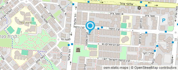 מפת הגעה אל ניסנבאום שמואל