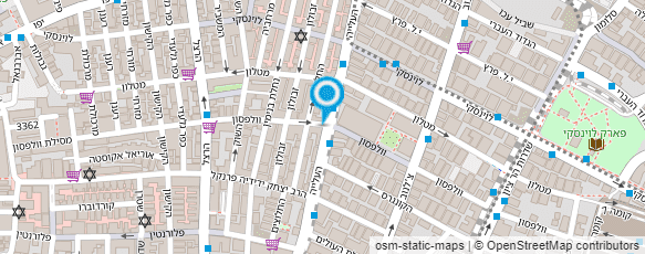 מפת הגעה אל מכלת רחמן