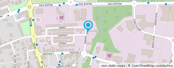 מפת הגעה אל אלי וענונו בע"מ