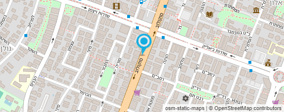 מפת הגעה אל מרכז הצילום ניסים