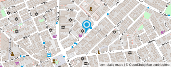 מפת הגעה אל מרכז הרקמה לתשמישי קדושה