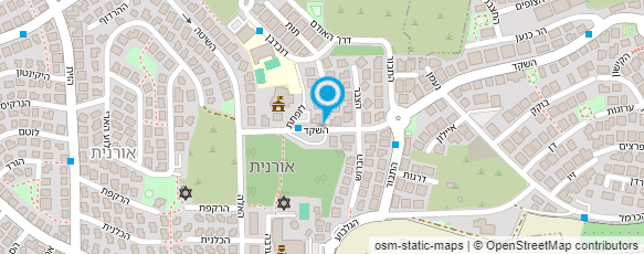 מפת הגעה אל הדס גינון מפת הגעה אל הדס גינון