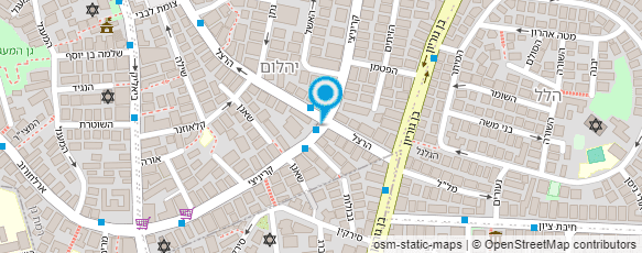 מפת הגעה אל אולם מופת