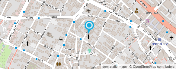 מפת הגעה אל העמותה לקידמה חברתית בחיפה