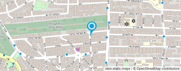 מפת הגעה אל עו"ד בלהה וורובל