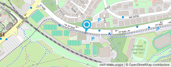 מפת הגעה אל א.ס.א . איגוד ספורט אקדמי