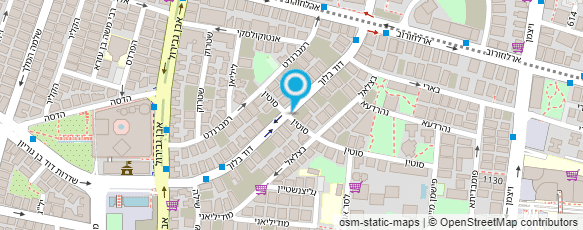 מפת הגעה אל פרופ' סקורניק יהודה