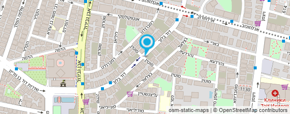 מפת הגעה אל ד"ר הורנשטיין אליעזר