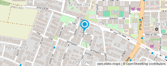 מפת הגעה אל עו"ד ונוטריון חמצני יובל