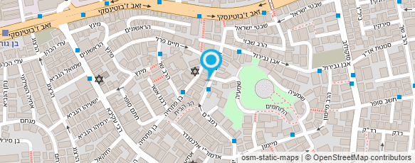 מפת הגעה אל ד"ר שרם משה