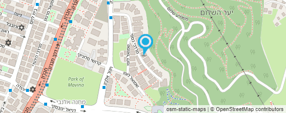 מפת הגעה אל טרנר ושות' אדריכלות