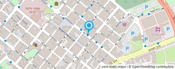 מפת הגעה אל זגגות רחל רווח