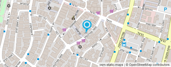 מפת הגעה אל כהן מרדכי רוג'ר