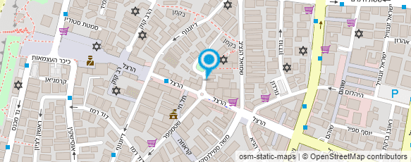 מפת הגעה אל פרופ' קוזלובסקי אביטל מפת הגעה אל פרופ' קוזלובסקי אביטל