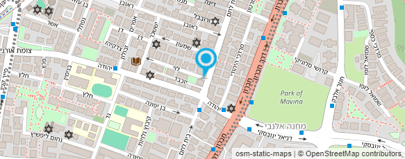 מפת הגעה אל מוזס מוריץ