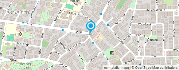 מפת הגעה אל ד"ר נטר חנן