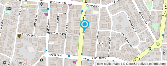 מפת הגעה אל ד"ר קורנהאוזר שמואל