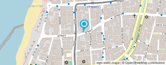 מפת הגעה אל מספרת אשר