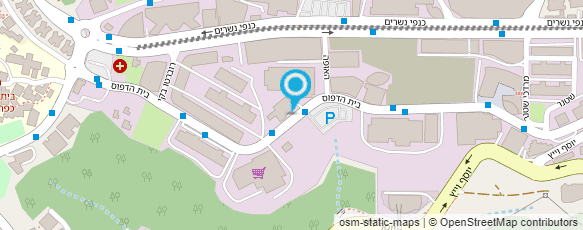 מפת הגעה אל מוסך אריה