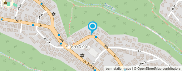 מפת הגעה אל פרופ' בתר אורי