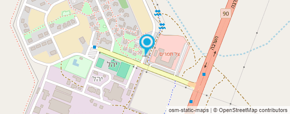 מפת הגעה אל מעיין-במדבר