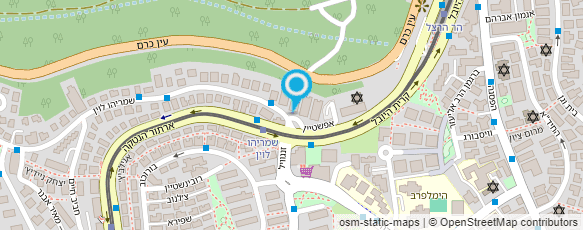 מפת הגעה אל ד"ר פרל אליעזר פסיכוגריאטר