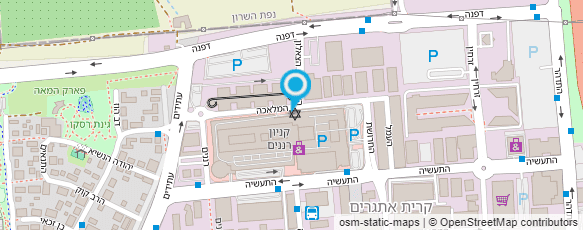 מפת הגעה אל איתן עבודות ריתוך