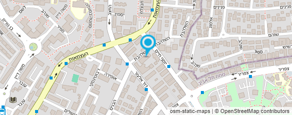 מפת הגעה אל רגב יעקב