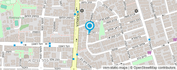 מפת הגעה אל רייכנברג משה