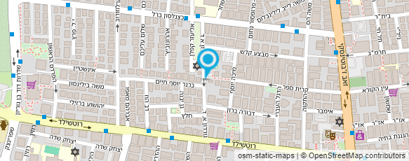 מפת הגעה אל ניצן הורים - ראשל"צ