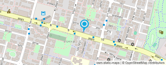 מפת הגעה אל יעף מעבדות