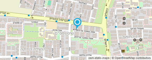 מפת הגעה אל גרר איציק הרצליה