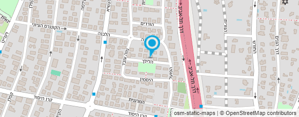 מפת הגעה אל סטאיינד גלאס סטודיו