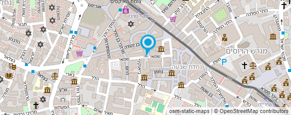 מפת הגעה אל עו"ד גבע אהרון