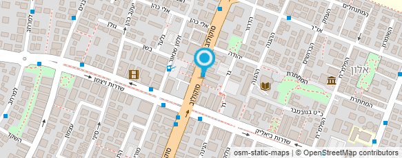 מפת הגעה אל א.א. מעבדת שיניים