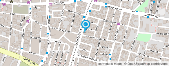 מפת הגעה אל ברוך משה