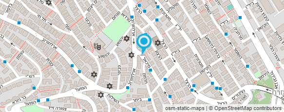 מפת הגעה אל צח קלין