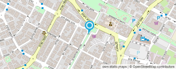 מפת הגעה אל חברה להגנת הטבע