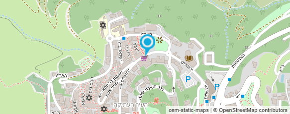 מפת הגעה אל המכללה האקדמית צפת