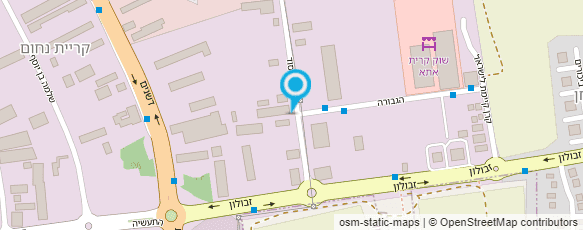 מפת הגעה אל מוסך נאסר מפת הגעה אל מוסך נאסר