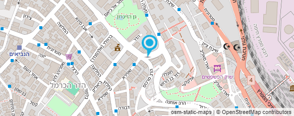 מפת הגעה אל עו"ד גולדבליט אבי