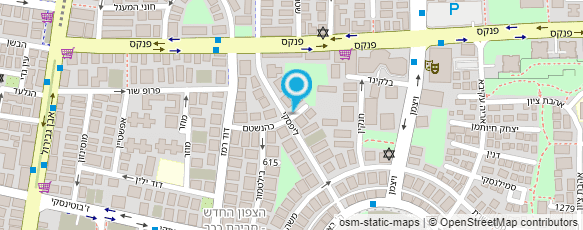 מפת הגעה אל לינדנבאום אריה