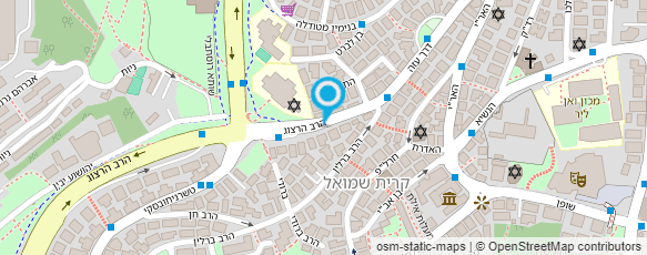 מפת הגעה אל עו"ד אשכנזי אבינועם