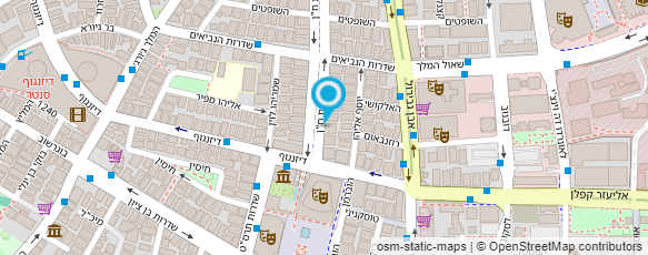 מפת הגעה אל חיה פרס משרד עו"ד