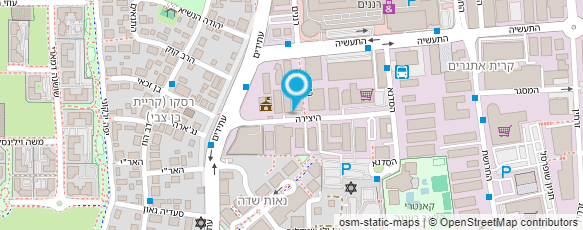 מפת הגעה אל צומת השרון