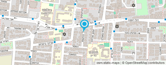 מפת הגעה אל ד"ר ליטוין אביבה