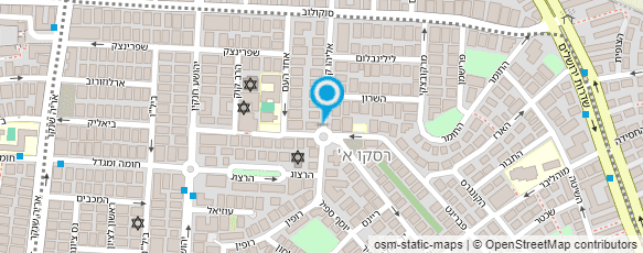 מפת הגעה אל בי"ס לנהיגה שמחי