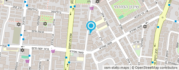 מפת הגעה אל צילומי ליפשיץ